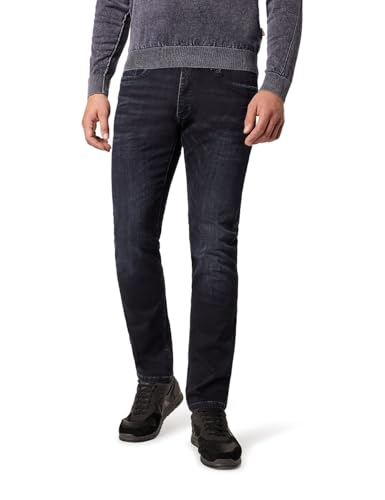 PIONEER AUTHENTIC JEANS Herren Jeans ERIC | Männer Hose | Straight Fit | Dark Blue Denim/Washed Washed | Blue/Black Fashion 6688 6809 | 42 32 von PIONEER AUTHENTIC JEANS