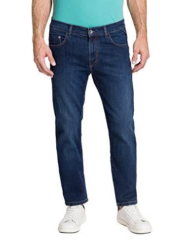 PIONEER AUTHENTIC JEANS Herren Jeans ERIC | Männer Hose | Straight Fit | Dark Blue Used 6812 | 38W - 38L von PIONEER AUTHENTIC JEANS