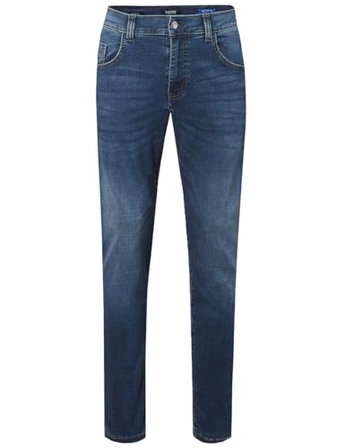 PIONEER AUTHENTIC JEANS Herren Jeans Rando | Männer Hose | Regular Fit | Blue Denim/Washed Washed | Blue/Black Used Whisker 6805 | 33W - 30L von PIONEER AUTHENTIC JEANS