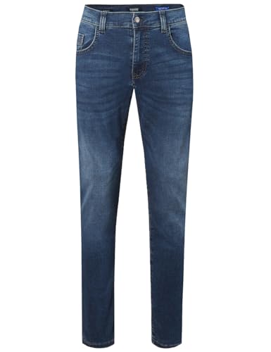 PIONEER AUTHENTIC JEANS Herren Jeans Rando | Männer Hose | Regular Fit | Blue Denim/Washed Washed | Blue/Black Used Whisker 6805 | 36W - 34L von PIONEER AUTHENTIC JEANS