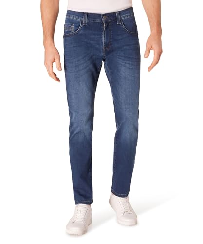PIONEER AUTHENTIC JEANS Herren Jeans Rando | Männer Hose | Regular Fit | Blue Denim/Washed Washed | Blue/Black Used Whisker 6805 | 36W - 36L von PIONEER AUTHENTIC JEANS