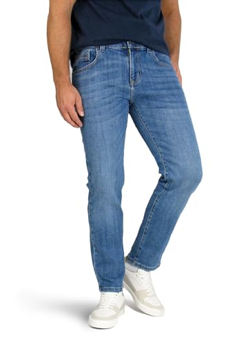PIONEER AUTHENTIC JEANS Herren Jeans Rando Megaflex Denim | Regular fit, 6540.6824 True Blue Vintage wash von PIONEER AUTHENTIC JEANS