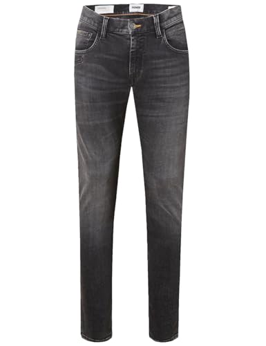 PIONEER AUTHENTIC JEANS Herren Jeans Ryan | Männer Hose | Slim fit | Dark Washed Washed | Black Black Used Buffies 9804 | 32W - 34L von PIONEER AUTHENTIC JEANS