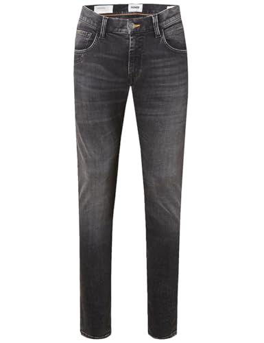 PIONEER AUTHENTIC JEANS Herren Jeans Ryan | Männer Hose | Slim fit | Dark Washed Washed | Black Black Used Buffies 9804 | 42W - 32L von PIONEER AUTHENTIC JEANS