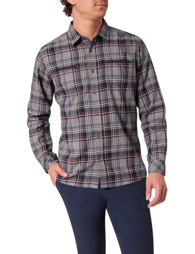 PIONEER AUTHENTIC JEANS Herren Oberhemd Langarm Shirt 1/1 Kent | Männer Hemd | Button-down | kariert | Regular Fit | Softwash Washed | Rhubarb Check 0000 4606 | XXL PIONEER AUTHENTIC JEANS Herren Oberhemd Langarm Shirt 1/1 Kent | Männer Hemd | Button-down | kariert | Regular Fit | Softwash Washed | Rhubarb Check 0000 4606 | XXL von PIONEER AUTHENTIC JEANS