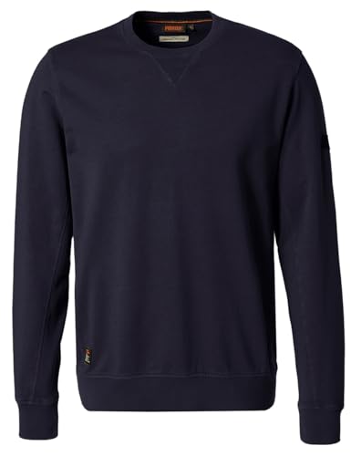 PIONEER AUTHENTIC JEANS Herren Pullover Rundhals | Männer Basic Strickpulli | Regular fit | Night Sky 6300 | 4XL von PIONEER AUTHENTIC JEANS