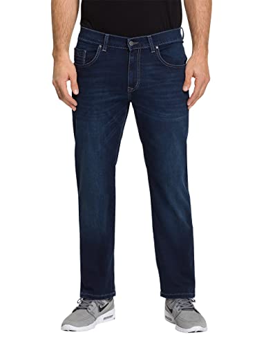 Pioneer Herren Rando Jeans, Blue/Black Used Buffies 6806, 35W / 34L von Pioneer