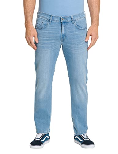 PIONEER AUTHENTIC JEANS Jeans - Straight FIt ERIC Light Blue Used Buffies 42 32 von PIONEER AUTHENTIC JEANS