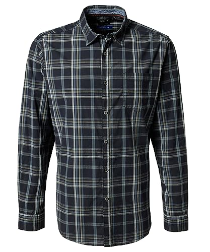Pioneer Freizeithemd Hemd Langarm P1 40129.0100 5627 blau Kariert, Größe:XL von PIONEER AUTHENTIC JEANS