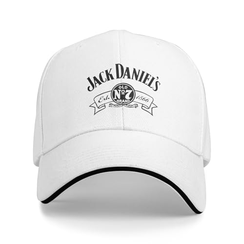 J-Jack Casual Baseball Cap Sommer Daniels No 7 Est 1866 Trucker Hut Outdoor Sport Hip Hop Hüte Unisex Streetwear Caps von PIORUJK