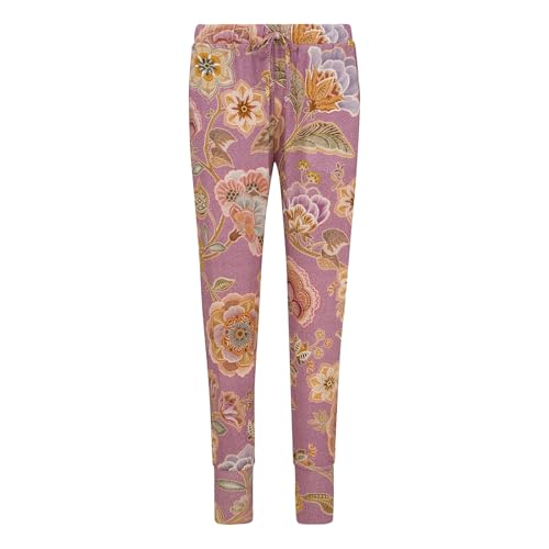 Pip Studio Damen Hose Loungehose Bobien Long Trousers Matata, Farbe:Lila, Artikel:-Lilac, Größe:XL von Pip Studio
