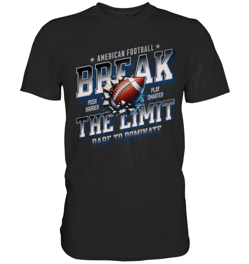 American Football Shirt, T-Shirt Herren, Outfit Für Fans von PIPAPOlifestyle