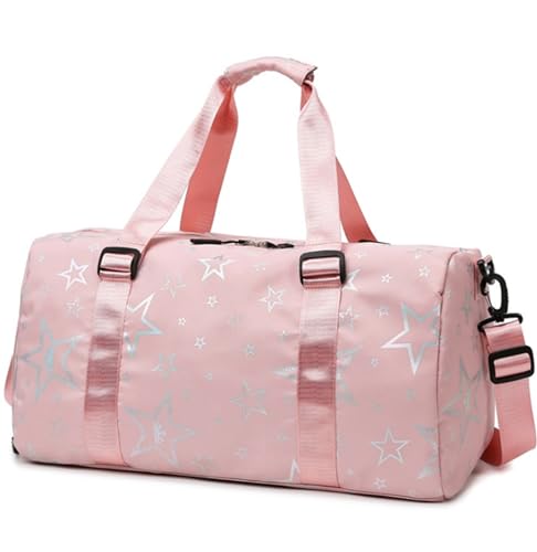 Leichte Reisetasche 18-Zoll-Sporttasche Für Herren Und Damen, Mit Nassfach Und Schuhfach Sporttasche Gym (Color : C, Size : 48 * 23 * 25cm) von PIPONS