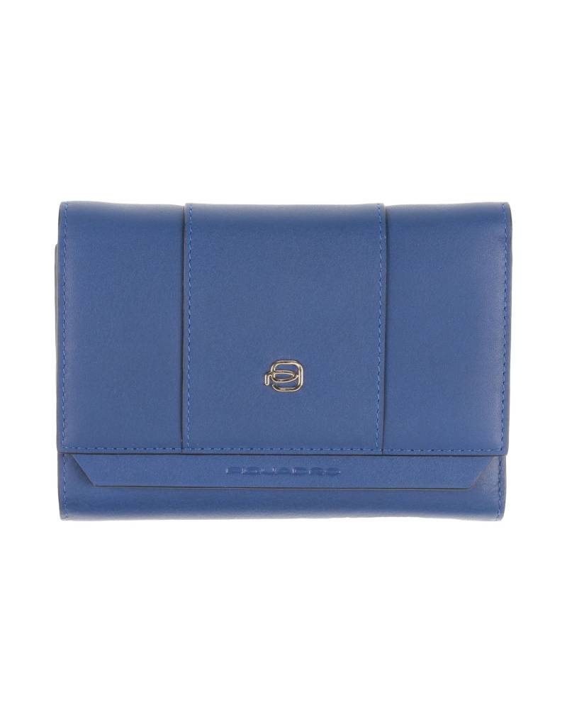 PIQUADRO Brieftasche Damen Blau von PIQUADRO