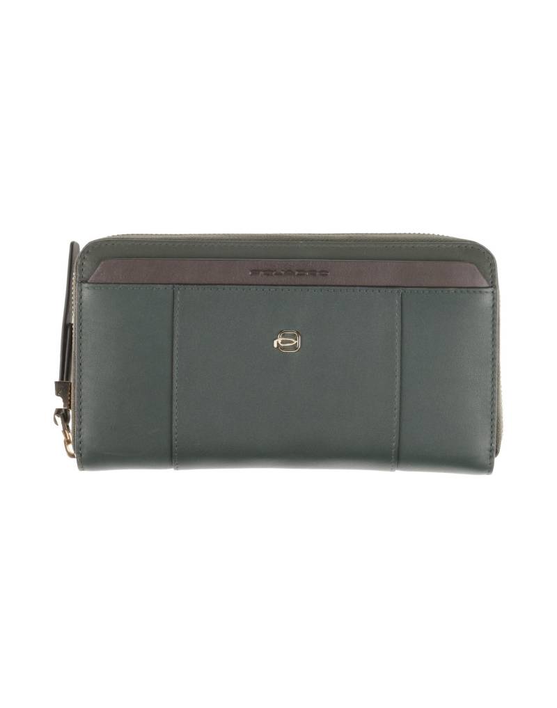 PIQUADRO Brieftasche Damen Dunkelgrün von PIQUADRO