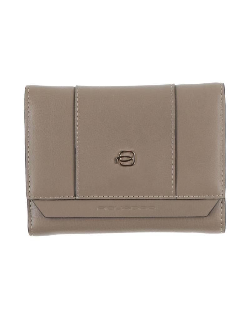 PIQUADRO Brieftasche Damen Maulwurfsgrau von PIQUADRO