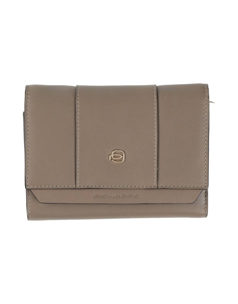 PIQUADRO Brieftasche Damen Maulwurfsgrau von PIQUADRO