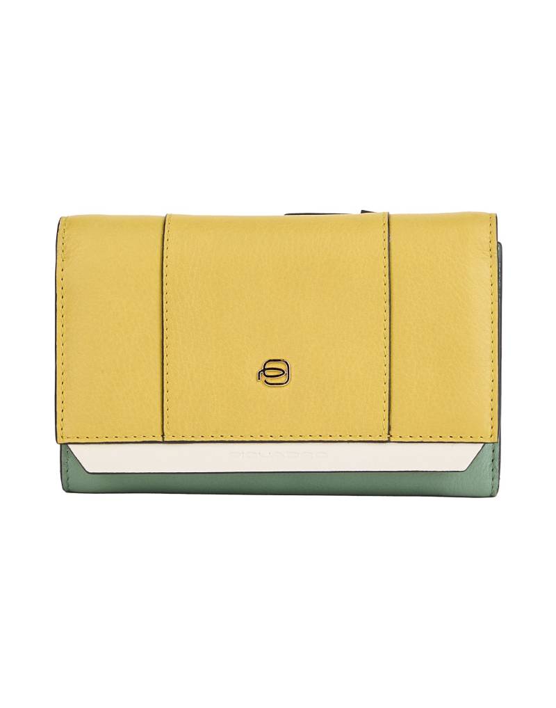 PIQUADRO Brieftasche Damen Senf von PIQUADRO