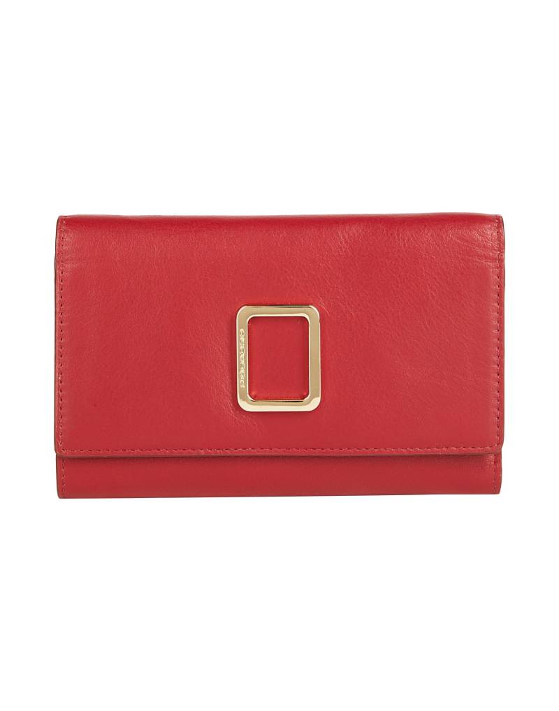 PIQUADRO Brieftasche Damen Ziegelrot von PIQUADRO