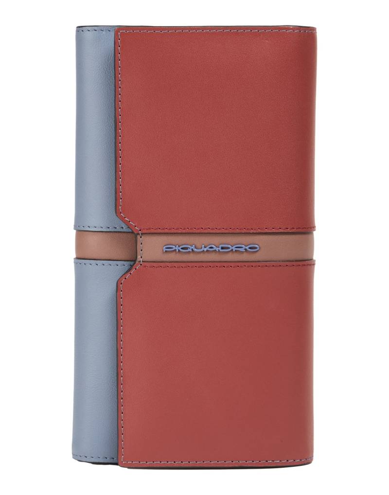 PIQUADRO Brieftasche Damen Ziegelrot von PIQUADRO