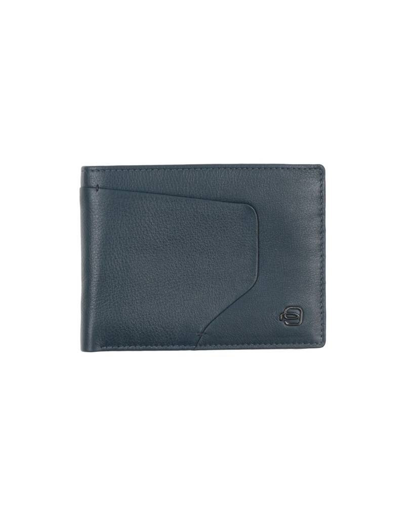 PIQUADRO Brieftasche Herren Blau von PIQUADRO