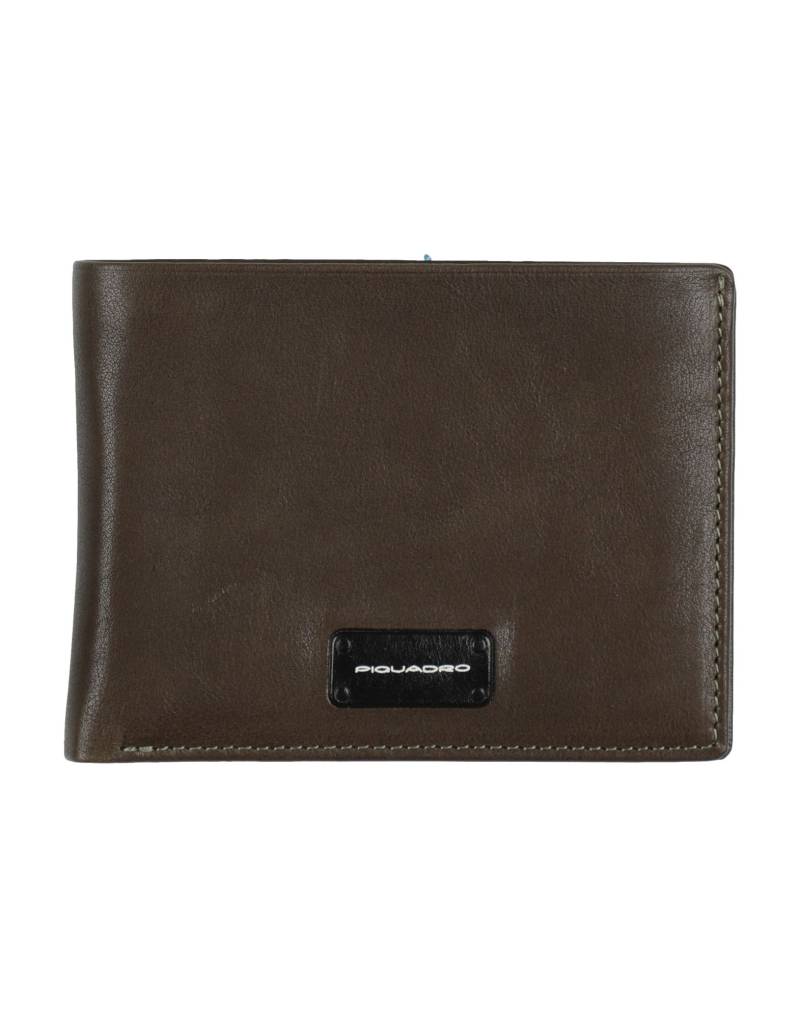PIQUADRO Brieftasche Herren Dunkelgrün von PIQUADRO
