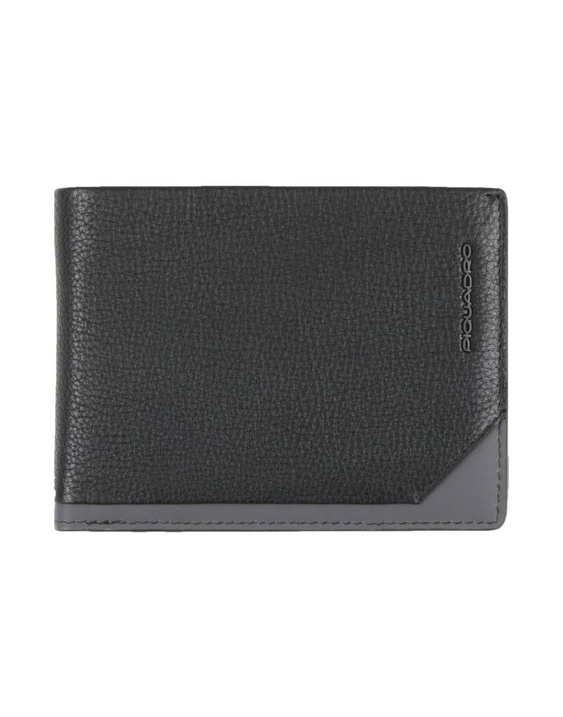 PIQUADRO Brieftasche Herren Schwarz von PIQUADRO