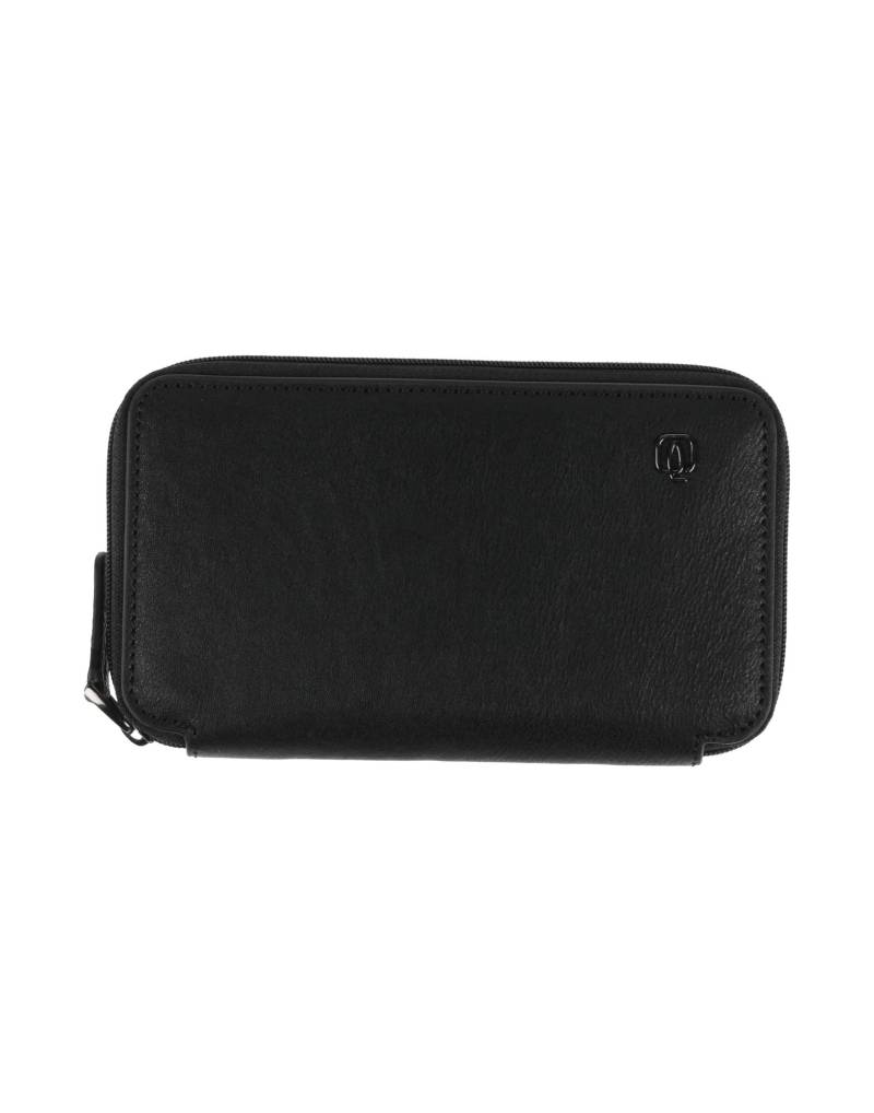 PIQUADRO Dokumentenetui Herren Schwarz von PIQUADRO