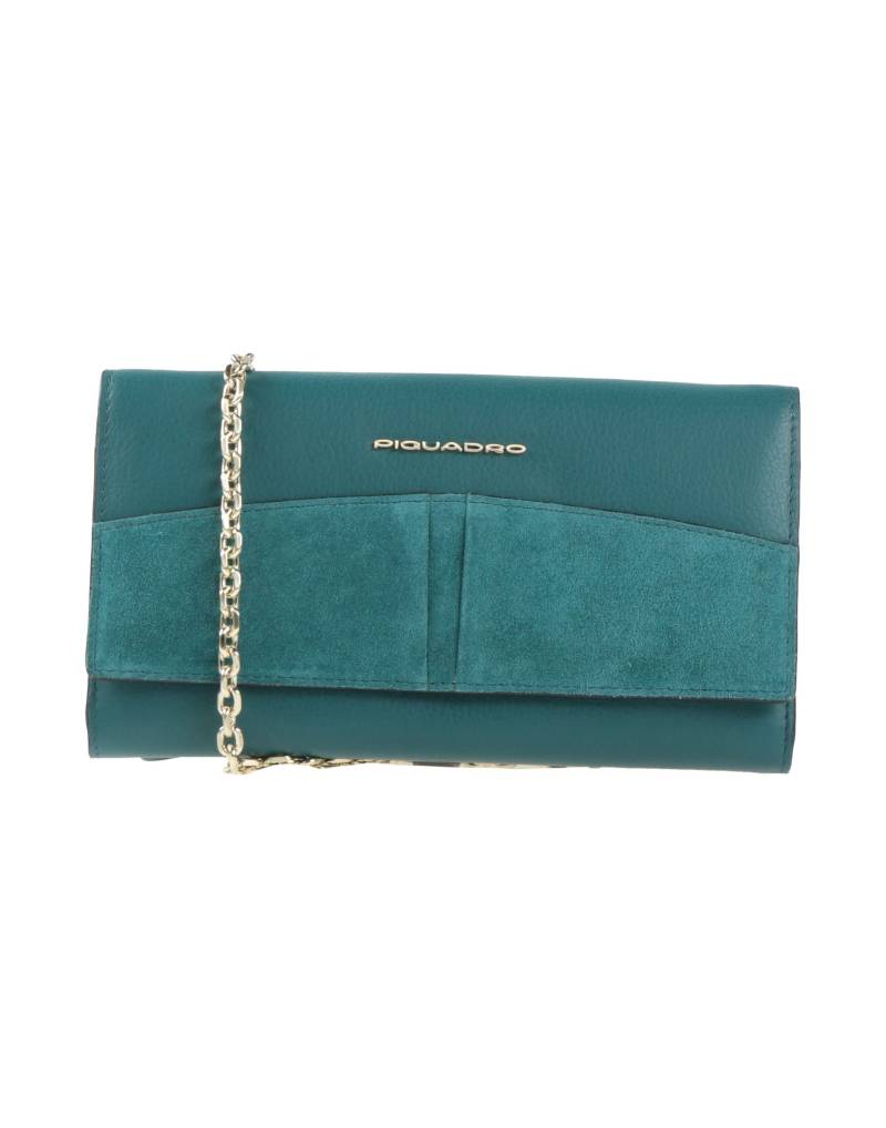 PIQUADRO Portemonnaie Mit Tragriemen Damen Aquamarin von PIQUADRO