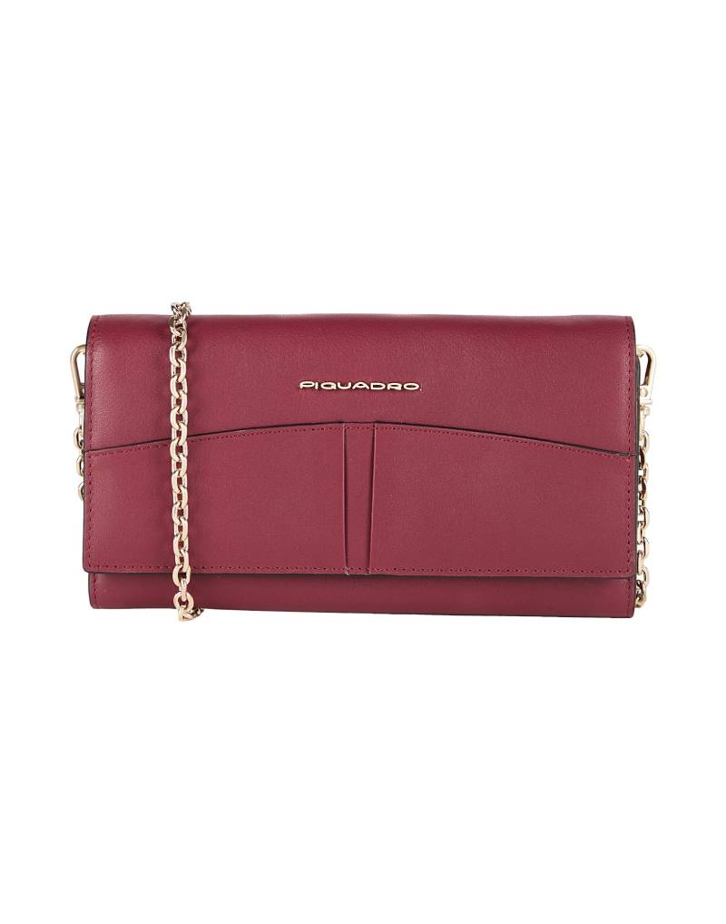 PIQUADRO Portemonnaie Mit Tragriemen Damen Bordeaux von PIQUADRO
