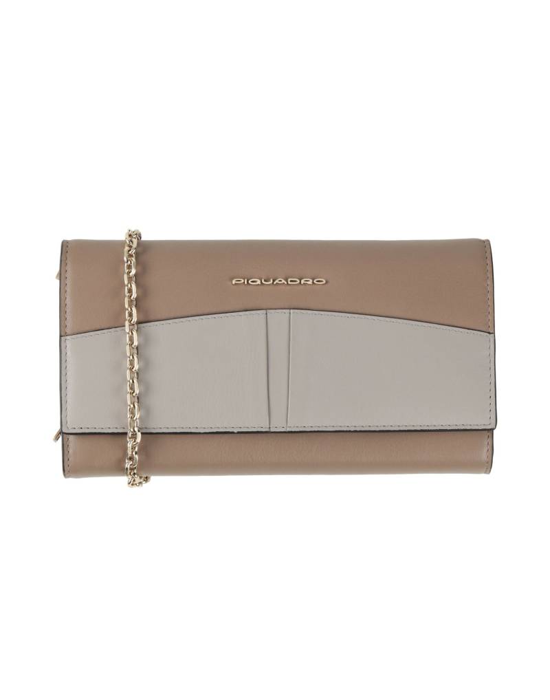 PIQUADRO Portemonnaie Mit Tragriemen Damen Hellbraun von PIQUADRO