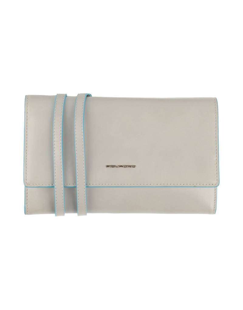 PIQUADRO Portemonnaie Mit Tragriemen Damen Off white von PIQUADRO