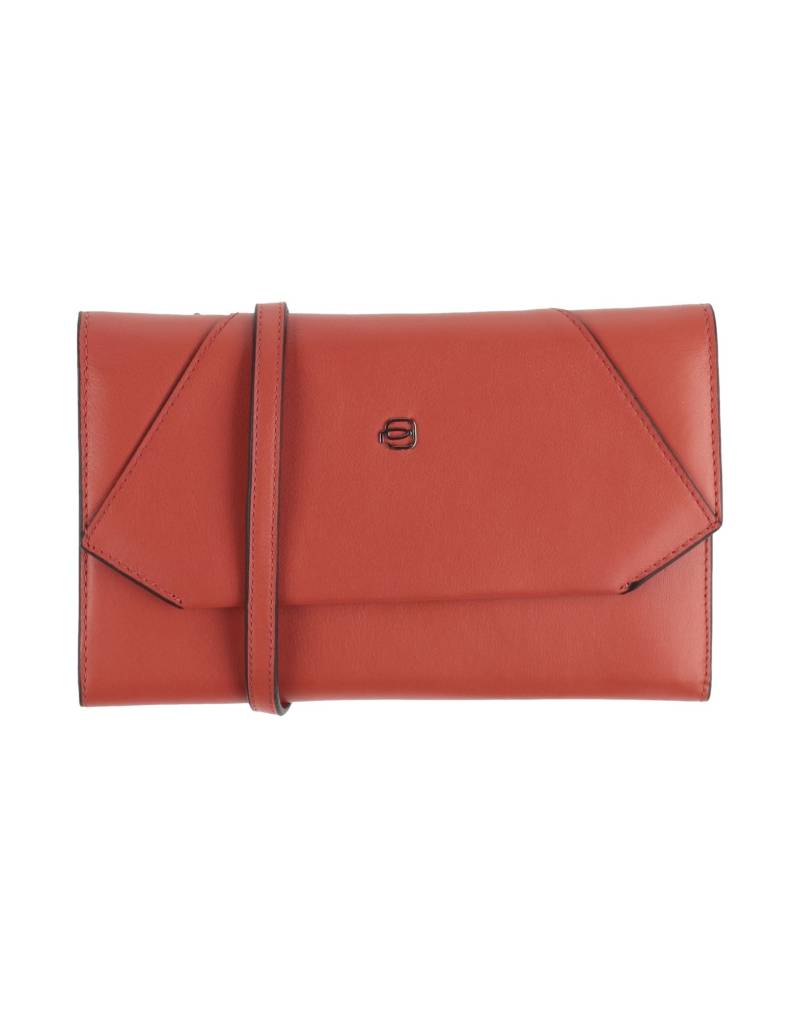 PIQUADRO Portemonnaie Mit Tragriemen Damen Ziegelrot von PIQUADRO