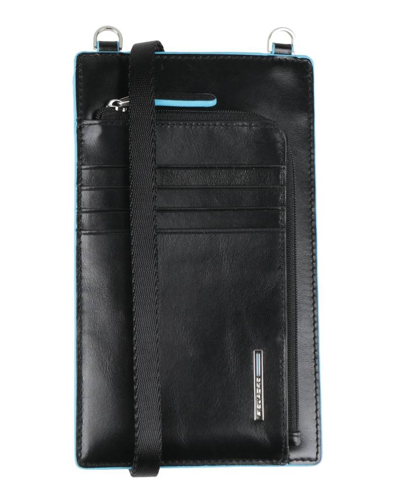 PIQUADRO Portemonnaie Mit Tragriemen Herren Schwarz von PIQUADRO