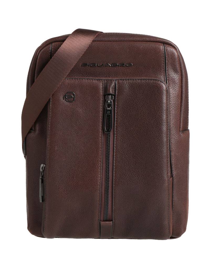 PIQUADRO Umhängetasche Herren Dunkelbraun von PIQUADRO