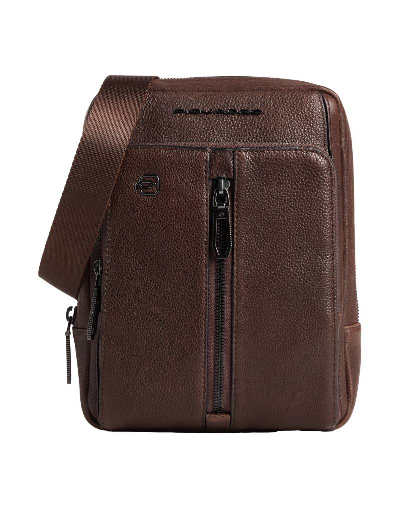 PIQUADRO Umhängetasche Herren Dunkelbraun von PIQUADRO
