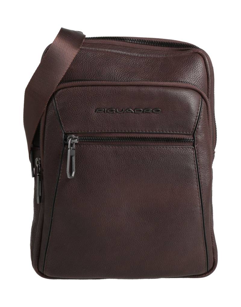 PIQUADRO Umhängetasche Herren Dunkelbraun von PIQUADRO