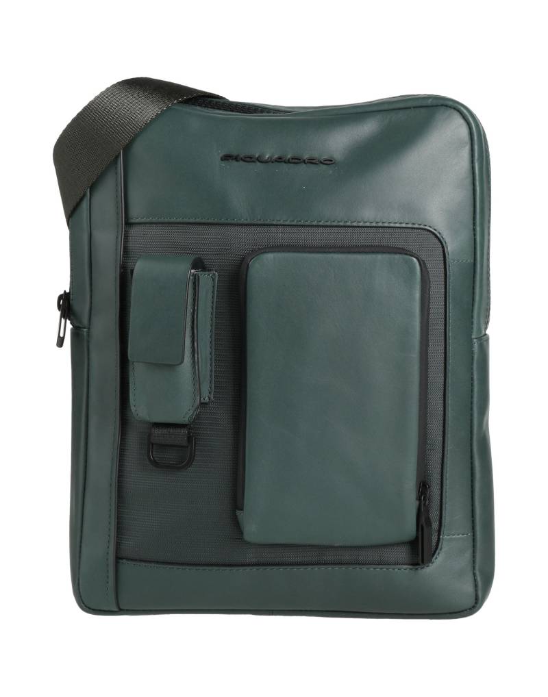 PIQUADRO Umhängetasche Herren Dunkelgrün von PIQUADRO