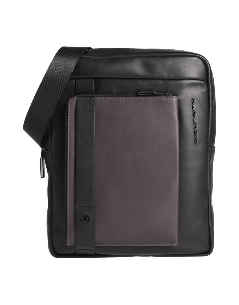 PIQUADRO Umhängetasche Herren Schwarz von PIQUADRO