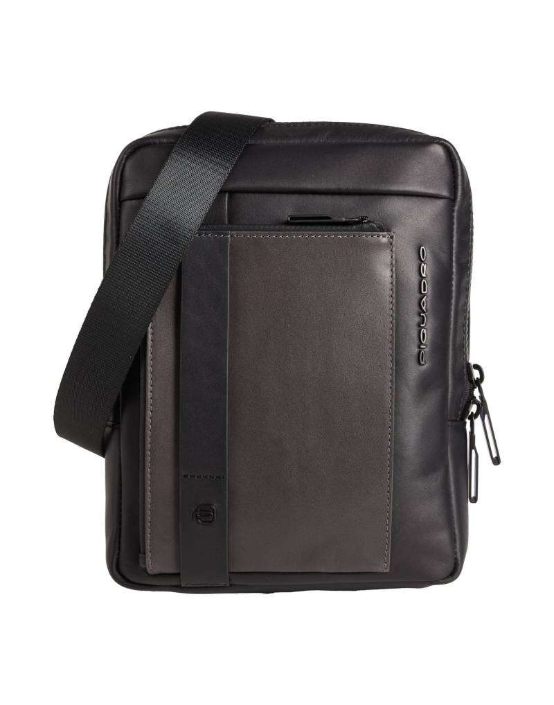 PIQUADRO Umhängetasche Herren Schwarz von PIQUADRO