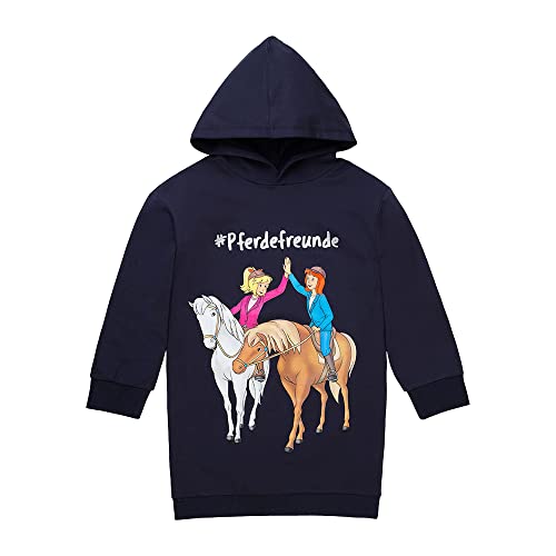 Bibi & Tina Mädchen Kleid 82407 blau Größe 128, 8 Jahre von Bibi & Tina