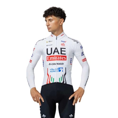 PISSEI Official Trikot Primapelle Team UAE 2024 - Weiß von PISSEI