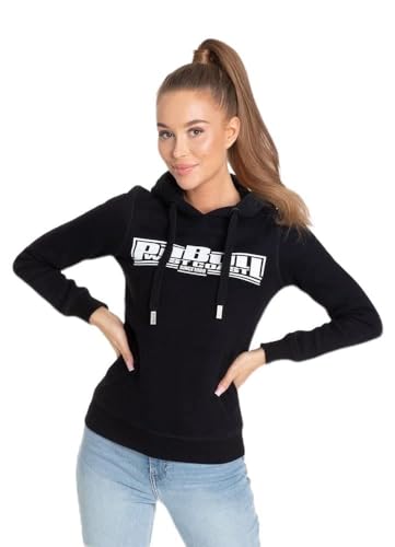Pit Bull West Coast Damen Hoodie Classic Boxing Schwarz XS von Pit Bull West Coast