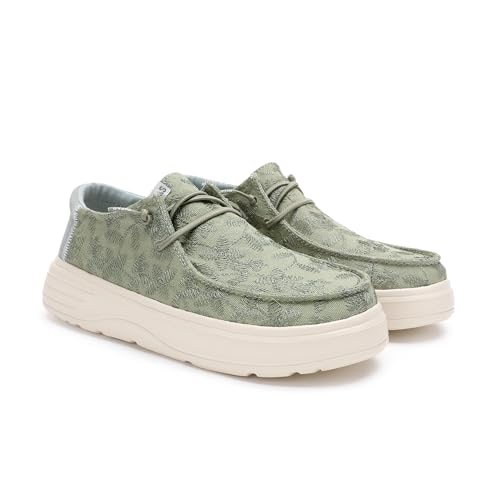 PITAS | Bloom | Damen-Mokassins | Bootsschuhe | Toe Shoes | Slip on Loafer | Sneakers | Sommerschuhe | Schlupfschuhe | Freizeitschuhe | Walkinpitas Schuhe | Grün 39 von PITAS