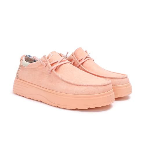 PITAS | Daisy | Damen-Mokassins | Bootsschuhe | Toe Shoes | Slip on Loafer | Sneakers | Sommerschuhe | Schlupfschuhe | Freizeitschuhe | Walkinpitas Schuhe | Orange 39 von PITAS