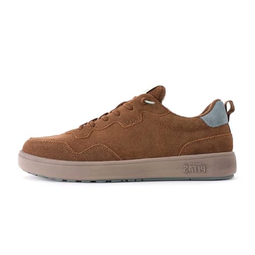 PITAS Kume Freizeitschuhe für Herren, Bootsschuhe für den Winter, Mokassins, Anziehschuhe, Schlupfschuhe, Freizeitschuhe, Walkin-Schuhe pitas, Camel, 41 EU von PITAS