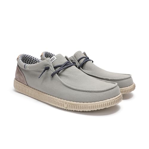 PITAS | WP150 LEDRO | Herren Mokassins | Flache Slipper für Männer | Slip on Loafer | Sneakers | Schlupfschuhe | Freizeitschuhe | Walkinpitas Schuhe | Grau 42 PITAS | WP150 LEDRO | Herren Mokassins | Flache Slipper für Männer | Slip on Loafer | Sneakers | Schlupfschuhe | Freizeitschuhe | Walkinpitas Schuhe | Grau 42 von PITAS