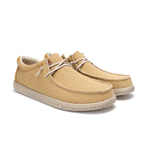 PITAS | WP150 Steve | Herren Mokassins | Flache Slipper für Männer | Slip on Loafer | Sneakers | Schlupfschuhe | Freizeitschuhe | Walkinpitas Schuhe | Senf 43 PITAS | WP150 Steve | Herren Mokassins | Flache Slipper für Männer | Slip on Loafer | Sneakers | Schlupfschuhe | Freizeitschuhe | Walkinpitas Schuhe | Senf 43 von PITAS