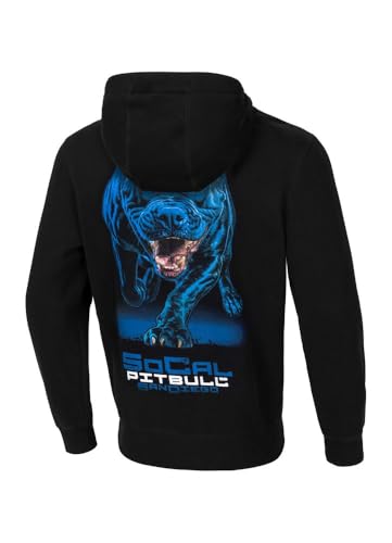 PITBULL Herren Kapuzenpullover Männer Sweatshirts mit Kapuze In Blue Hoodie Pullover Kapuzenjacke Bedrucktes Sweatshirt Hoody 3XL von PITBULL