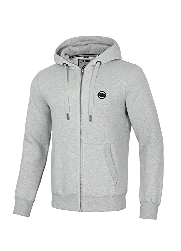 PITBULL Herren Kapuzenpullover mit Reißverschluss Sweatshirts Kapuzenpulli Small Logo Hoodie Zip Basic Zipper Baumwolle 3XL PITBULL Herren Kapuzenpullover mit Reißverschluss Sweatshirts Kapuzenpulli Small Logo Hoodie Zip Basic Zipper Baumwolle 3XL von PITBULL